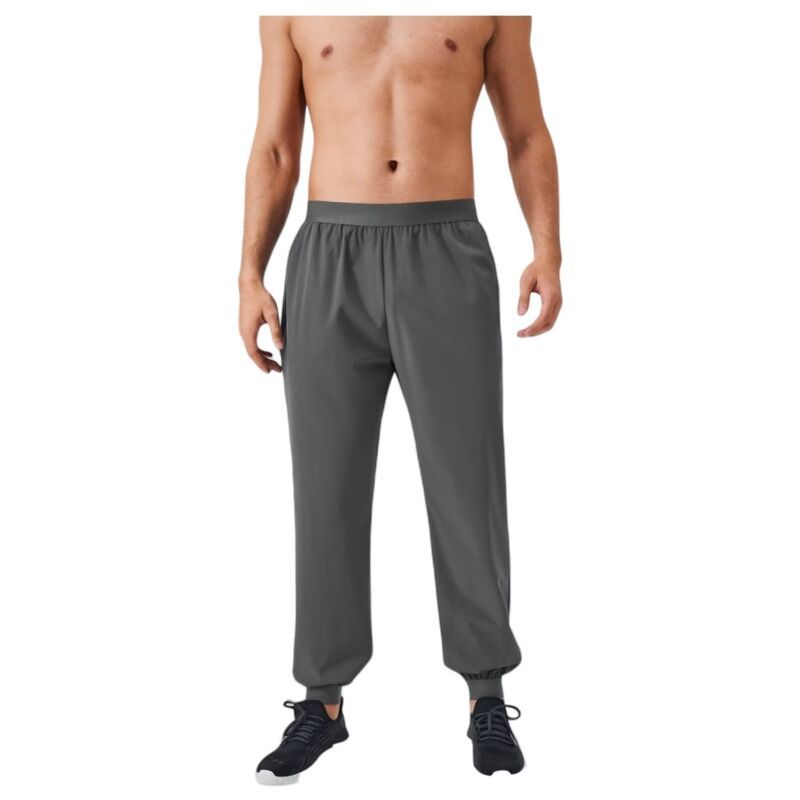 アンナカシ レディース ボトムス カジュアルパンツ AnnaKaci Mens Tapered Lounge Pants with Stretch Waistband Elasticuffs for