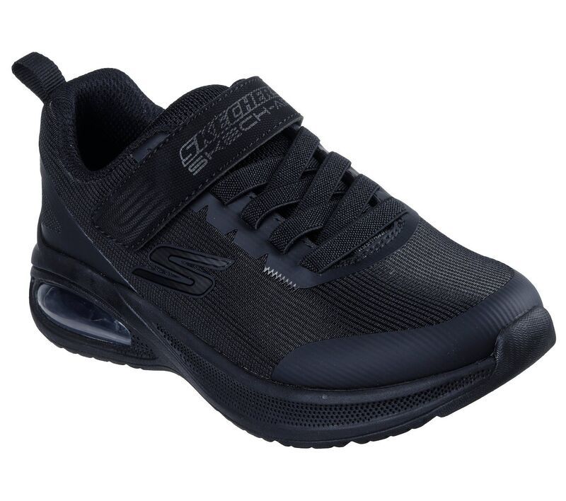 スケッチャーズ レディース シューズ スニーカー Skechers Microspec Max Advance Squad Pacer Boys Sneakers Black ブラック