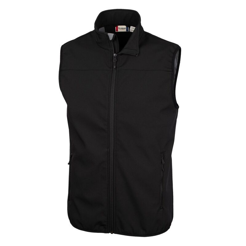 クリーク レディース アウター ジャケット・ブルゾン ベスト Clique Trail Softshell Vest Black ブラック