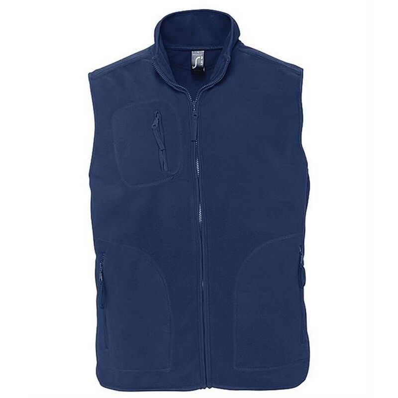ソルズ レディース アウター ジャケット・ブルゾン ジレ フリース SOLS Unisex Adult Norway Fleece Gilet Navy ネイビー