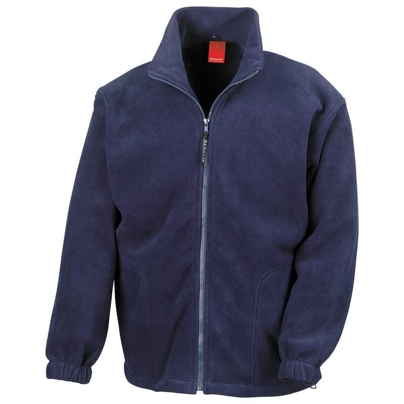 リザルト レディース アウター ジャケット・ブルゾン フリース Result Mens Polartherm Fleece Jacket Navy ネイビー