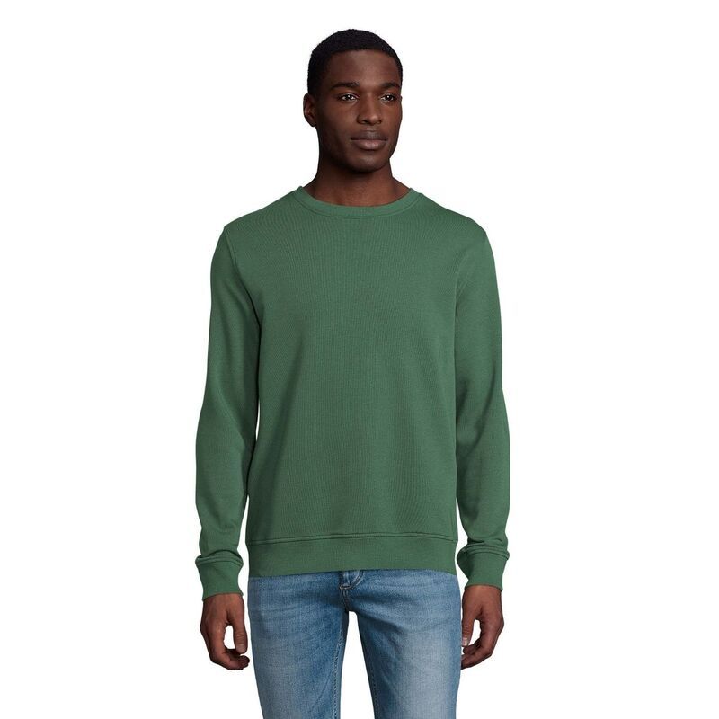 ソルズ レディース アウター ニット・セーター スウェット シャツ SOLS Unisex Adult Comet Sweatshirt Bottle Green グリーン