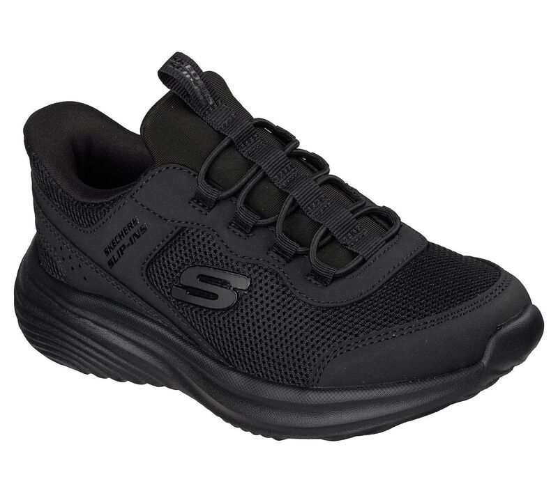 スケッチャーズ レディース シューズ スニーカー Skechers Bounder Pro BoyslipOn Sneakers Black ブラック
