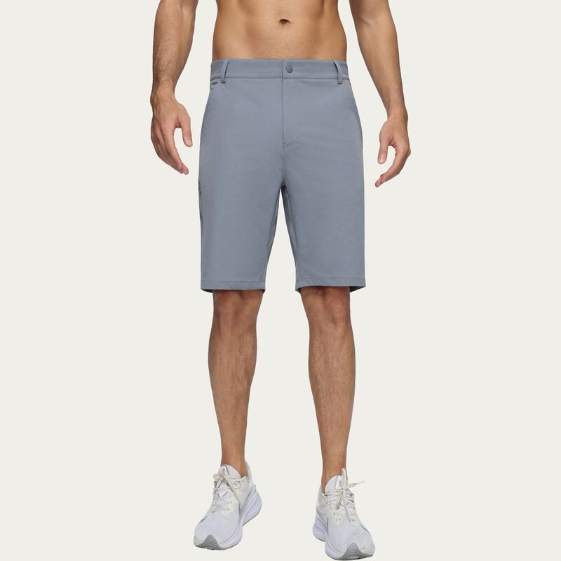 アンナカシ レディース ボトムス カジュアルパンツ ショートパンツ AnnaKaci Mens Performance Stretch Shorts with Button Waist Closure