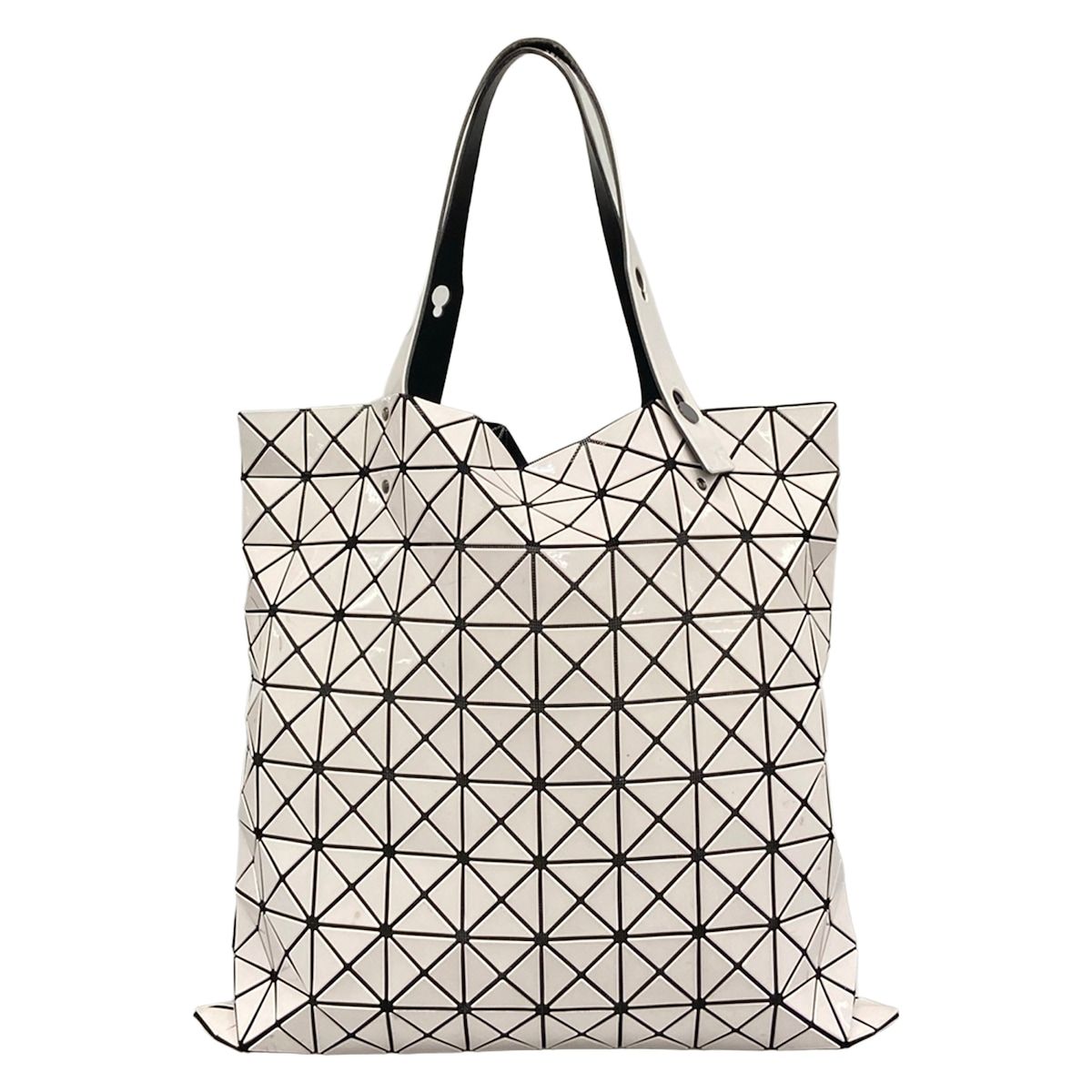 BAOBAO ISSEYMIYAKE(バオバオイッセイミヤケ) トートバッグ - BB61-AG043 白×黒