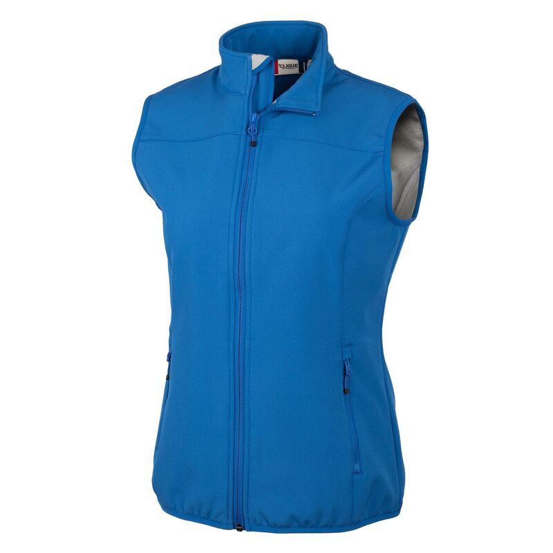 クリーク レディース アウター ジャケット・ブルゾン ベスト Clique Trail Softshellady Vest Royal Blue ブルー