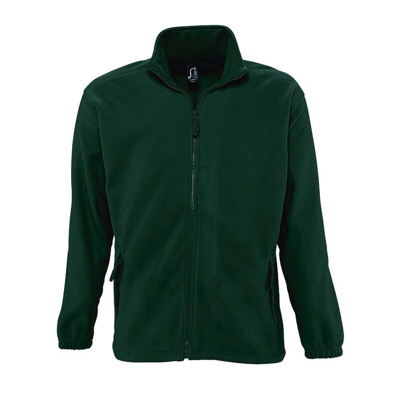 ソルズ レディース アウター ジャケット・ブルゾン フリース SOLS Mens North Full Zip Outdoor Fleece Jacket Forest Green グリーン