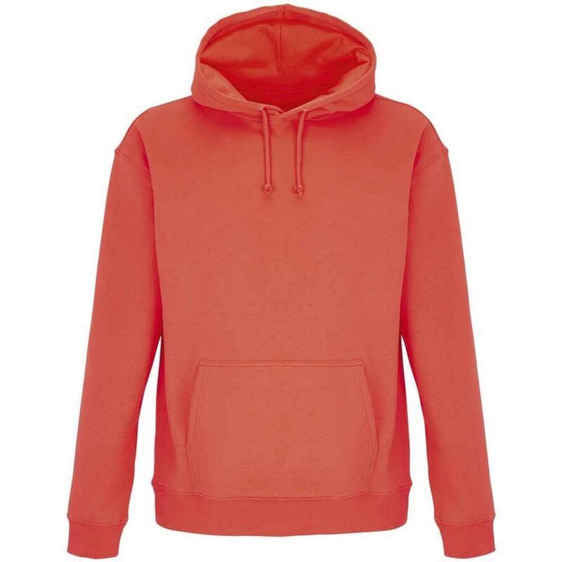 ソルズ レディース アウター ニット・セーター パーカー SOLS Unisex Adult Condor Hoodie Pop Orange オレンジ
