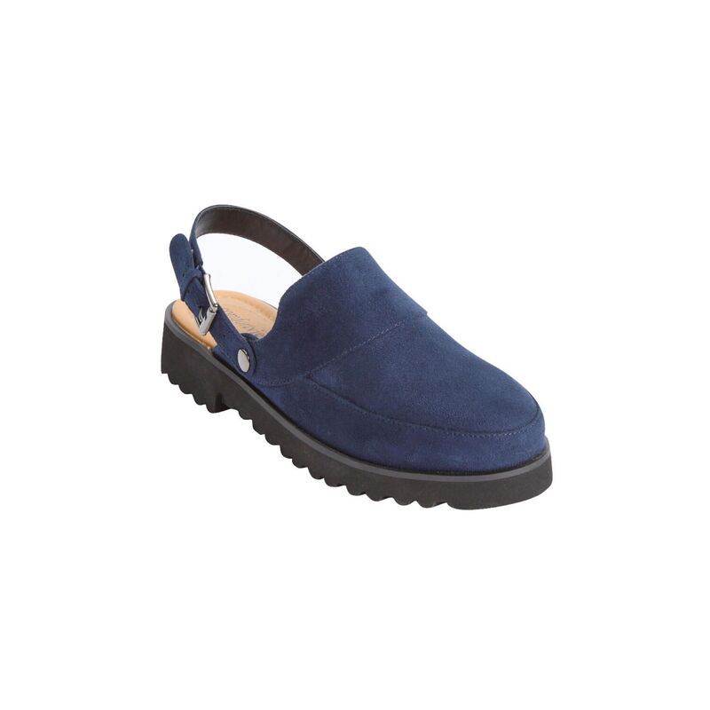コンフォートビュー レディース シューズ サンダル Comfortviewomens The Sable Convertible Sling Navy ネイビー