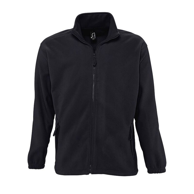 ソルズ レディース アウター ジャケット・ブルゾン フリース SOLS Mens North Full Zip Outdoor Fleece Jacket Charcoal チャコール