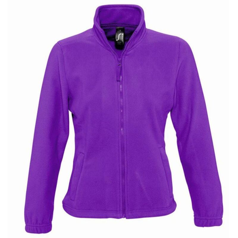 ソルズ レディース アウター ジャケット・ブルゾン フリース SOLS WomensLadies North Full Zip Fleece Jacket Dark Purple パープル