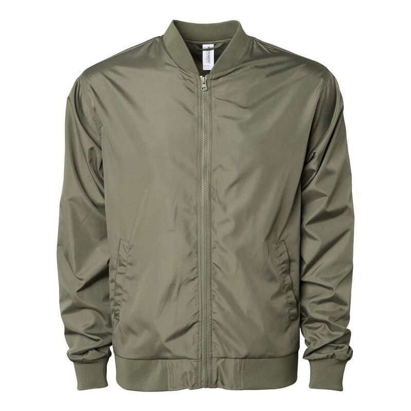 インディペンデントトレーディング レディース アウター ジャケット・ブルゾン Independentrading Co Lightweight er Jacket Army アーミー