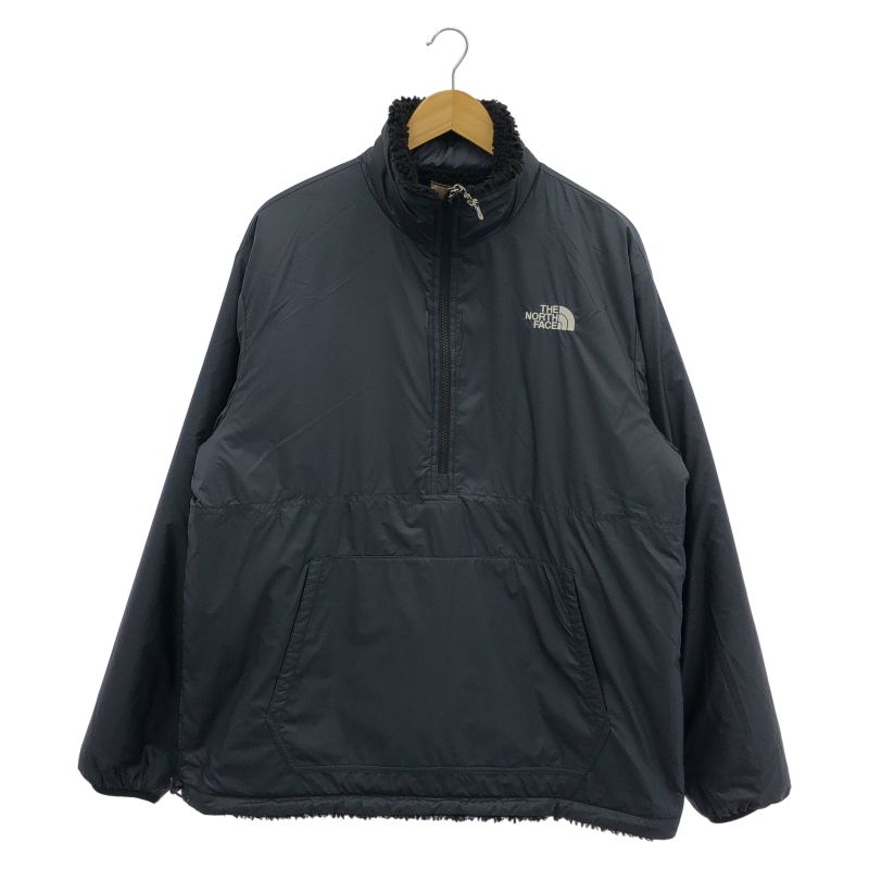 【中古】THE NORTH FACE リバーシブルアノラックフリースジャケット 2XL NJ4FP56A ブラック ザ ノースフェイス[10][240010520220] 中古】THE NORTH FACE リバーシブルアノラックフリースジャケット 2XL