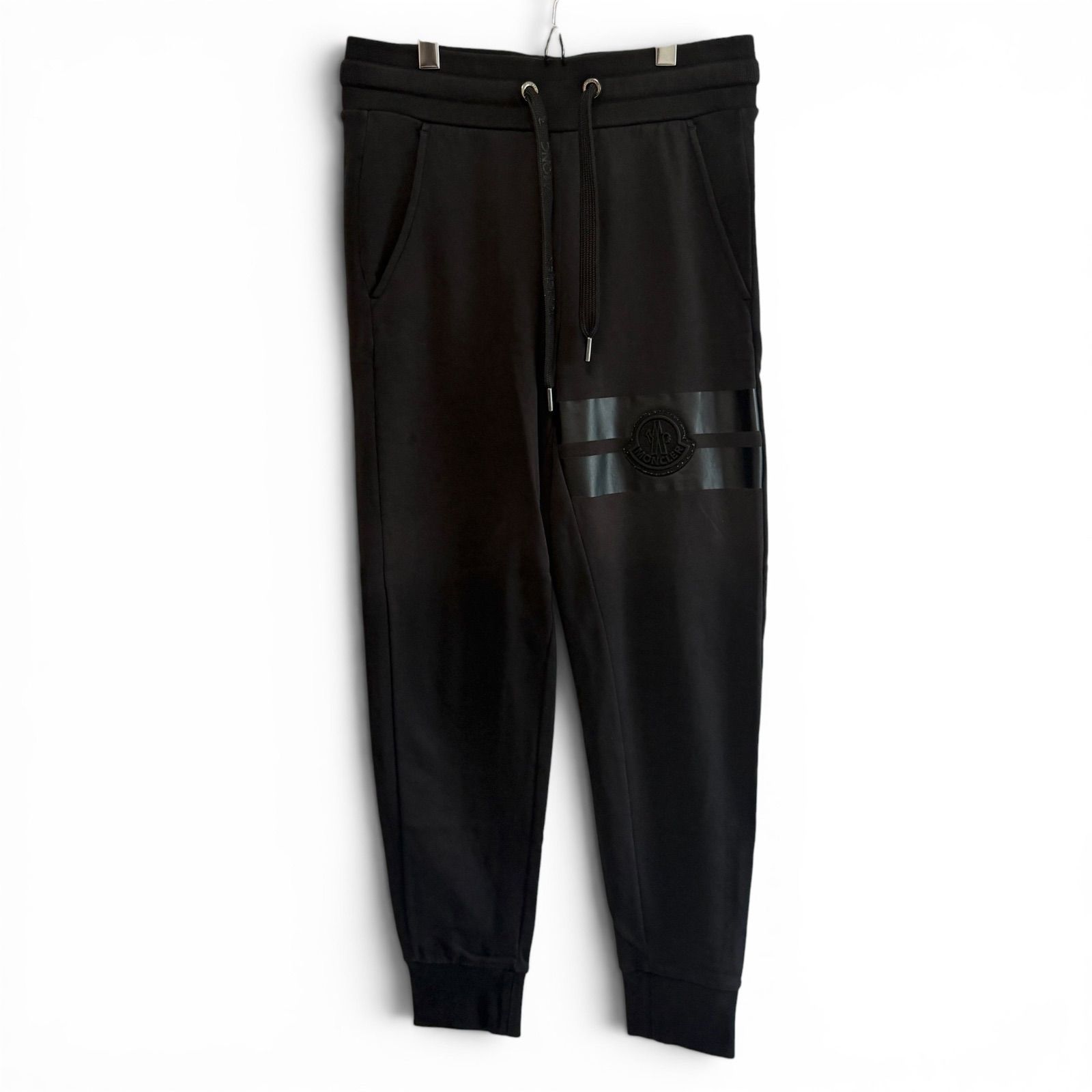 MONCLER モンクレール スウェットパンツ ロゴワッペン PANTALONE