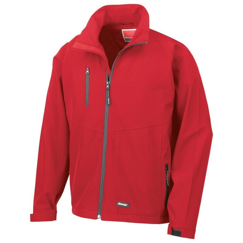 リザルト レディース アウター ジャケット・ブルゾン Result Mensoft Shell Jacket Red レッド