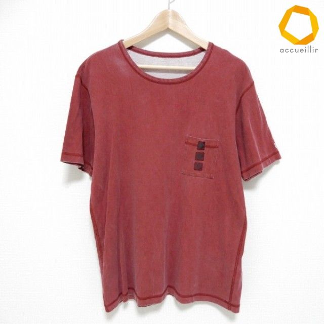 #snc パパス Papas Tシャツ L 赤系 GOLF メンズ [985445]