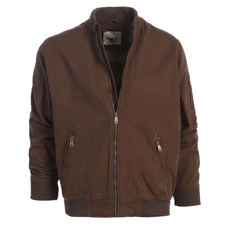 ジョベルティ レディース アウター ジャケット・ブルゾン コットン Gioberti Mens 100 Cotton Sportwear Full Zipper Twill Bomber Jacket
