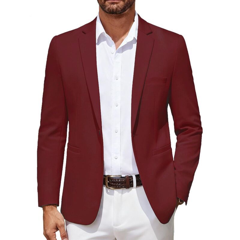 クーファンディ レディース アウター ジャケット・ブルゾン コート ブレザー COOFANDY Men Casual Blazer Lightweight Sport Coat One Button