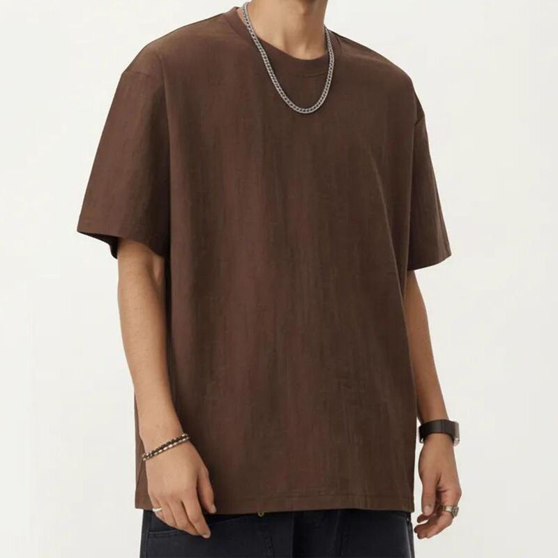 アンナカシ レディース トップス Tシャツ リラックスフィット クルーネック ミニ AnnaKaci Menshort Sleeve Crew Neck T Shirt with Relaxed Fi