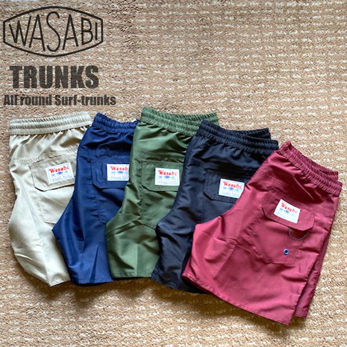 DEFORMASI（デフォルマシ）WASABI Original ボードショーツ ” WASABI TRUNKS ” 水着 トランクス ウォークショーツ