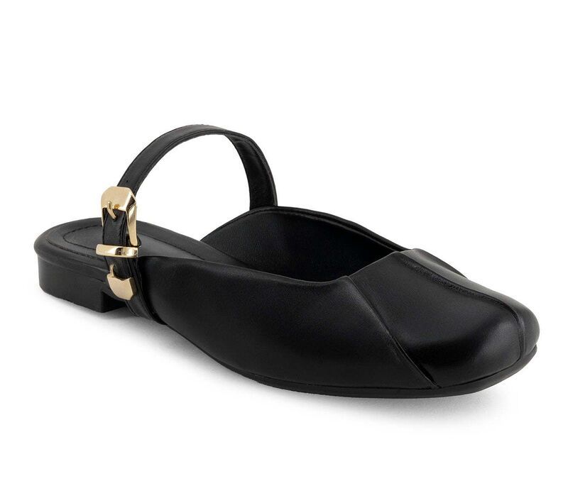 アンドレア レディース シューズ サンダル Andrea Womens Mules Ballet Flats 90835 Black ブラック