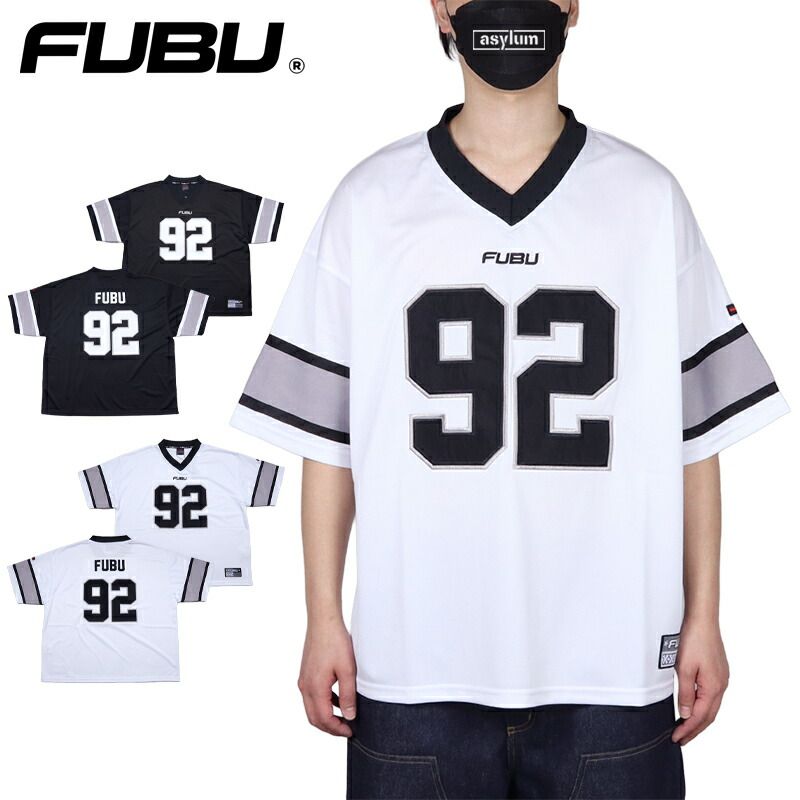 FUBU Tシャツ フブ 半袖Tシャツ ゲームシャツ トップス メンズ