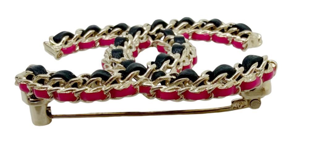 新品同様】CHANEL シャネル CCブローチ ココブローチ B23B シャンパン