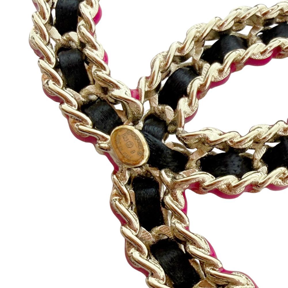 新品同様】CHANEL シャネル CCブローチ ココブローチ B23B シャンパン