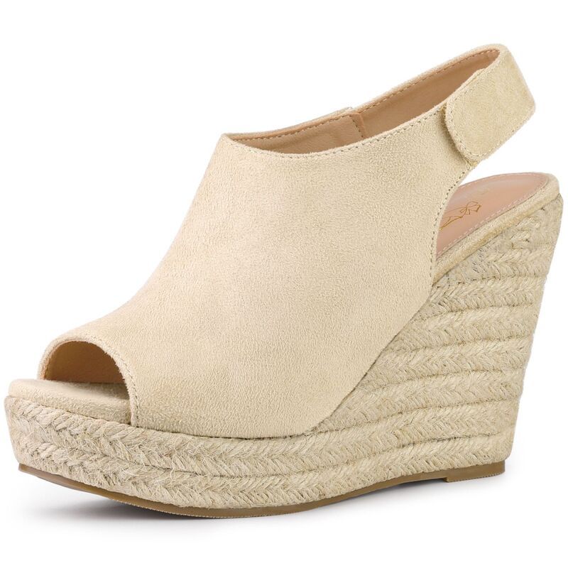 ブリスフルステップ レディース シューズ サンダル プラットフォーム ヒール BLISSFUL STEPlatform Heels Espadrille Wedgesandals for Women