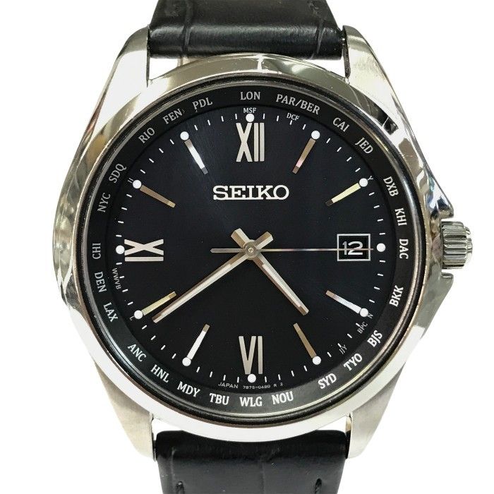 SEIKO セイコーセレクション 腕時計 メンズ アナログ ソーラー 電波