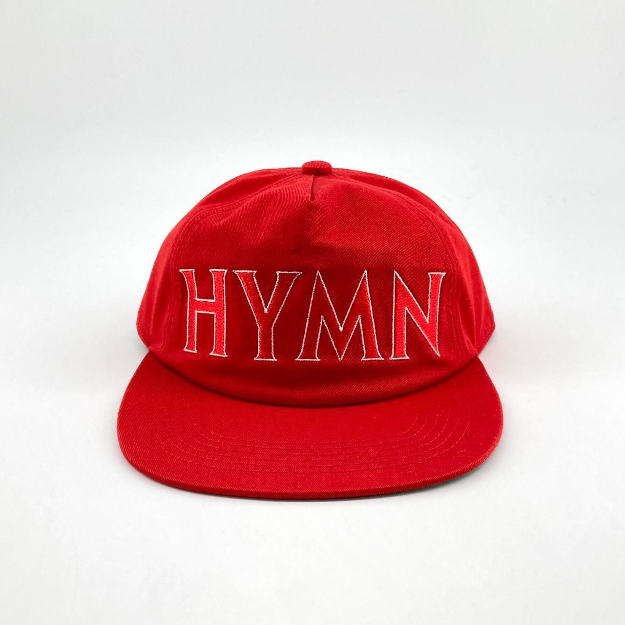 SAINT MICHAEL（セントマイケル） CAP HYMN RED 25AW Fサイズ ＃55 キャップ