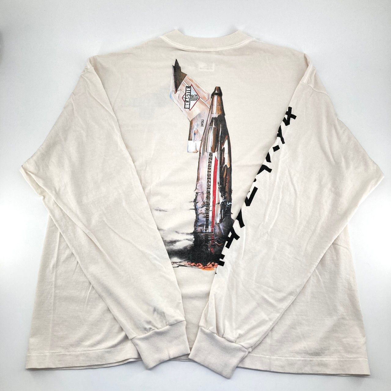 SAINT MICHAEL（セントマイケル） BTB LS TEE BEASTIEBOYS WHITE 26SS 