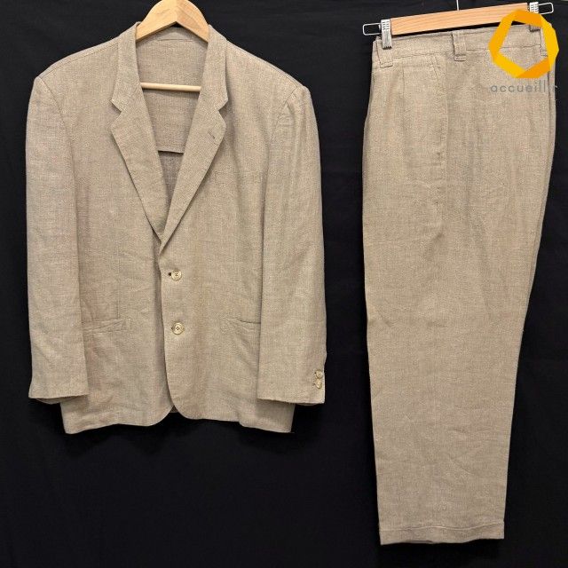 #anc JUNMEN ジュンメン シングルスーツ S ベージュ系 セットアップ メンズ [946423]