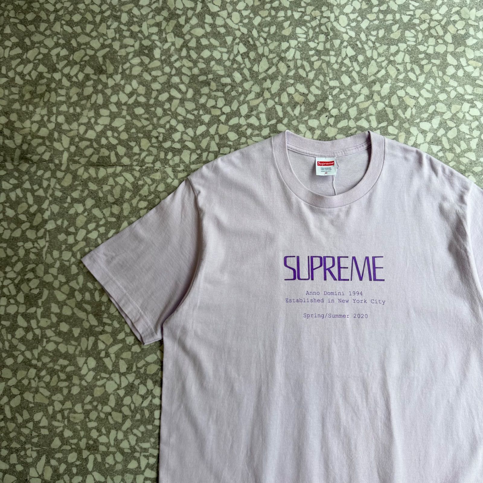 [ Archive アーカイブ Y2K ] Supreme / 20ss Design T-shirt size M シュプリーム　半袖Tシャツ　ビッグロゴ　アースカラー　ストリート ユニセックス sk8