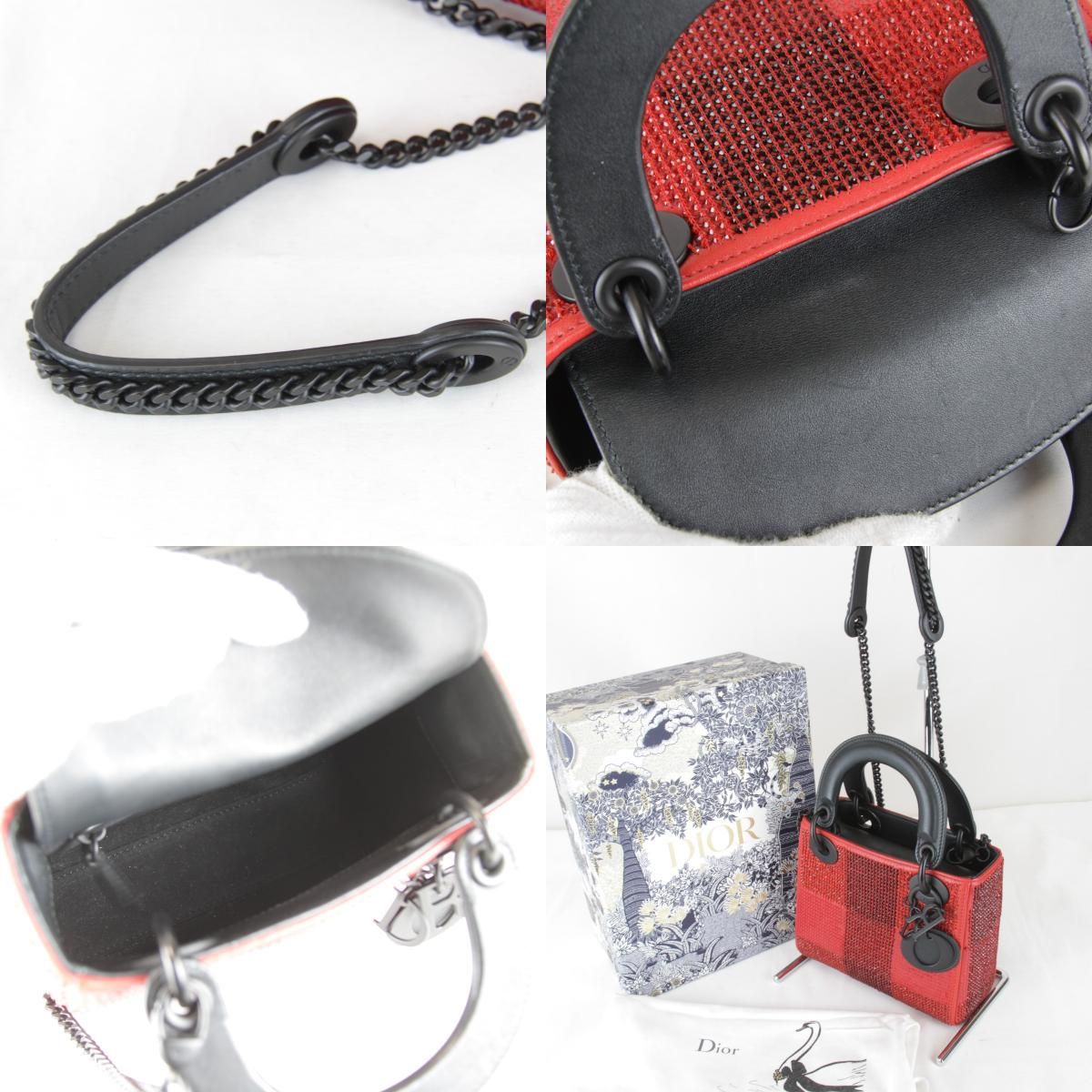 極美品『USED』 クリスチャンディオール ショルダーバッグ レザー 