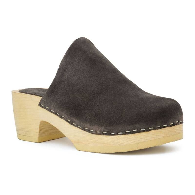 ラグアンドコー レディース シューズ サンダル レザー Rag Co Darcie Womens Leather Clogs Grey グレー