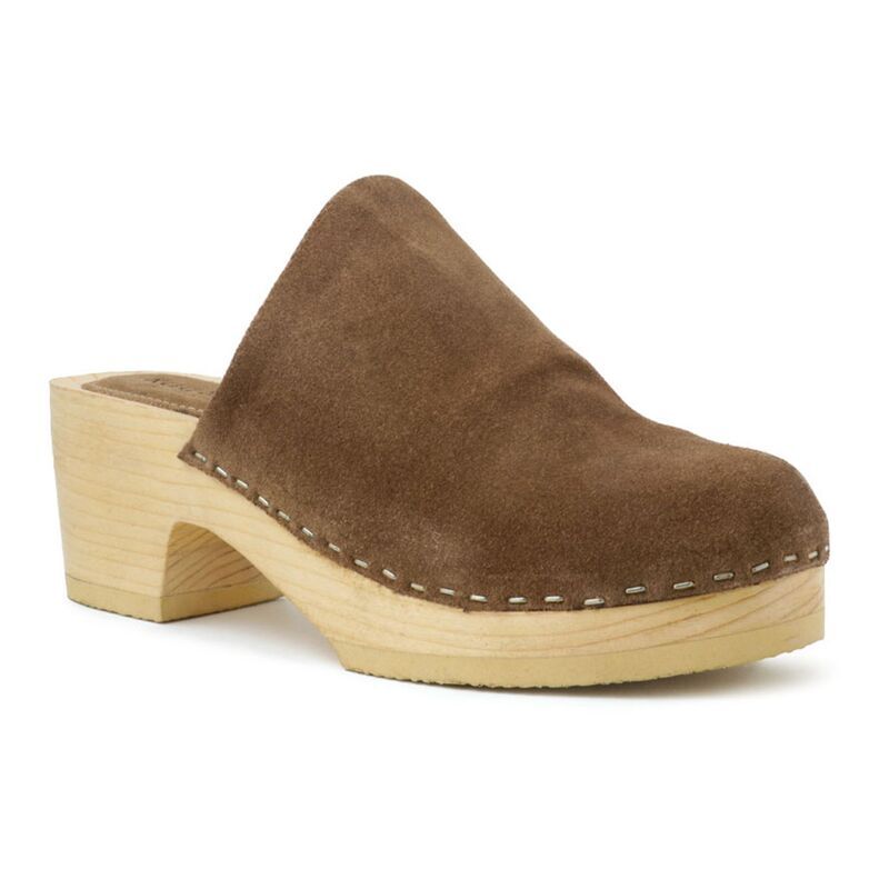 ラグアンドコー レディース シューズ サンダル レザー Rag Co Darcie Womens Leather Clogs Taupe トープ