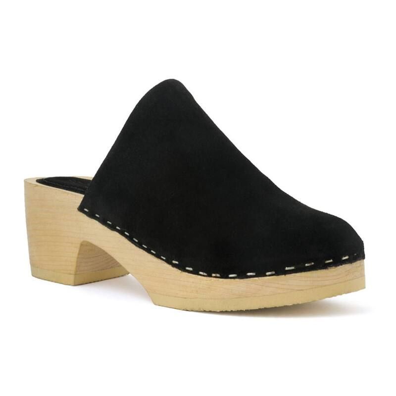ラグアンドコー レディース シューズ サンダル レザー Rag Co Darcie Womens Leather Clogs Black ブラック