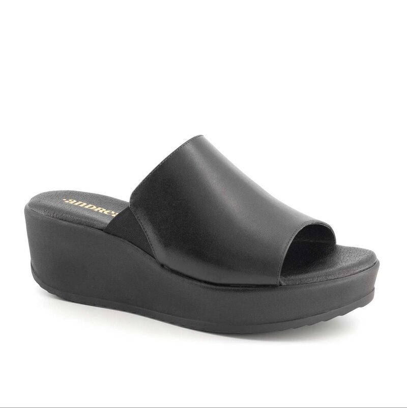 アンドレア レディース シューズ サンダル Andrea Womenslip on Casual Sandals 679163697269 Black ブラック