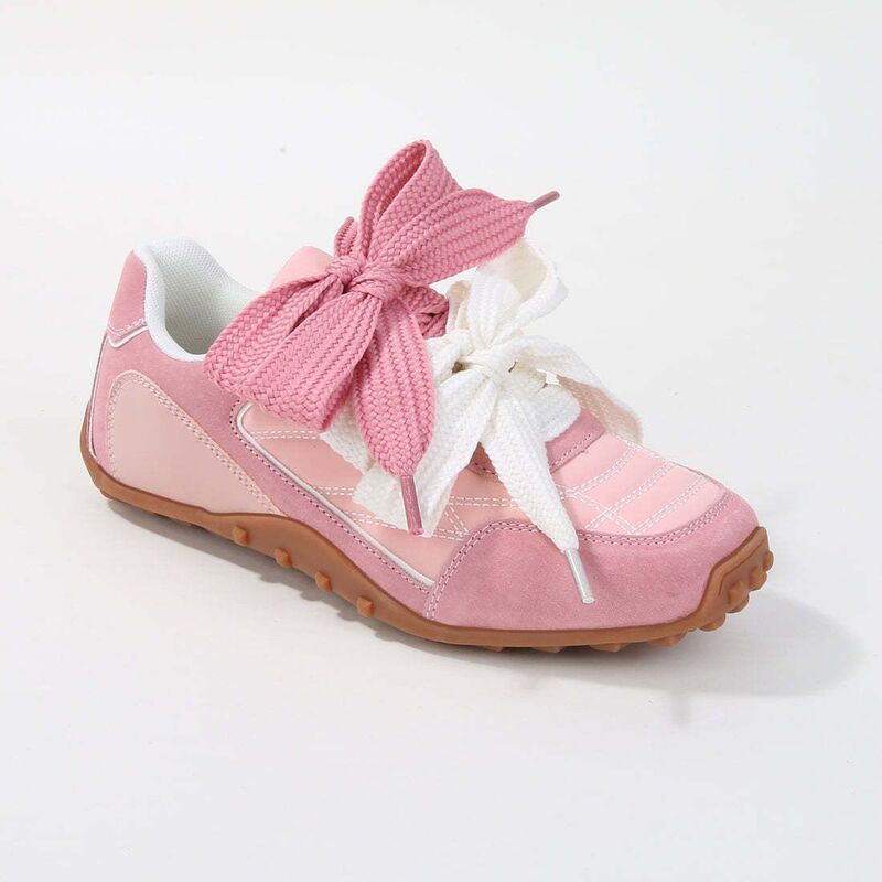 バーネス レディース シューズ スニーカー レース BERNESS Lacey Double Lace Sneakers Pink ピンク