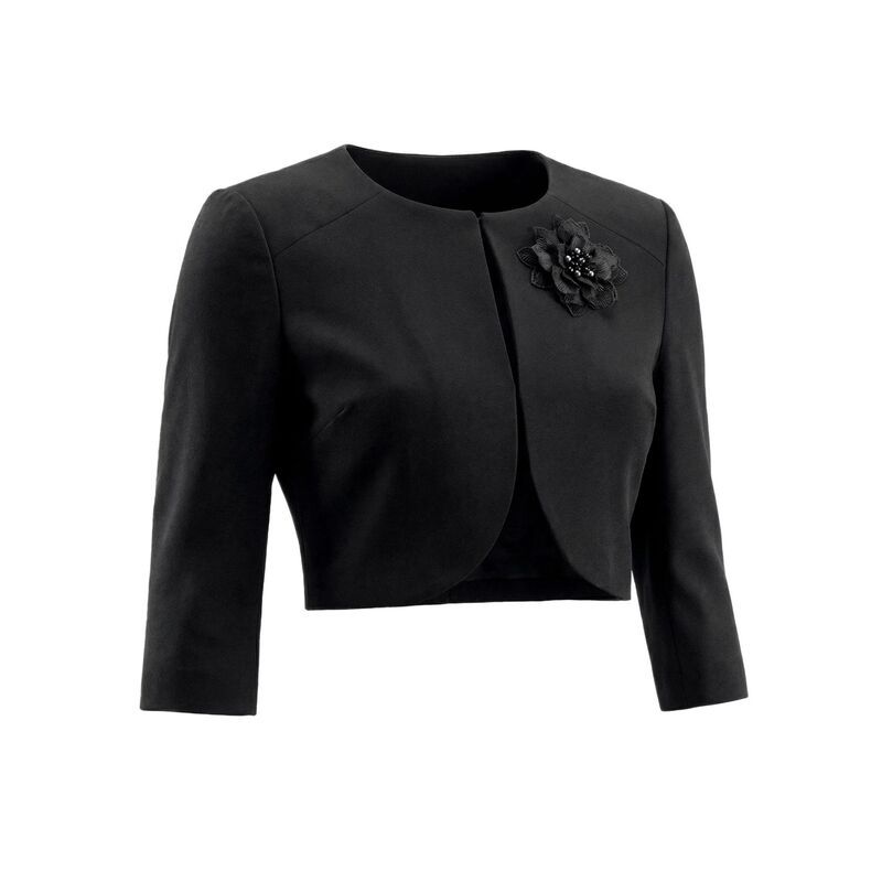 インスパイア シック レディース アウター ニット・セーター INSPIRE CHIC Womens Formal Bolero for Evening Dresses 34 Sleeves Flow