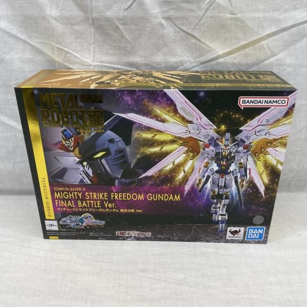 【中古】未開）METAL ROBOT魂 ＜SIDE MS＞ マイティーストライクフリーダムガンダム 最終決戦Ver.[91]