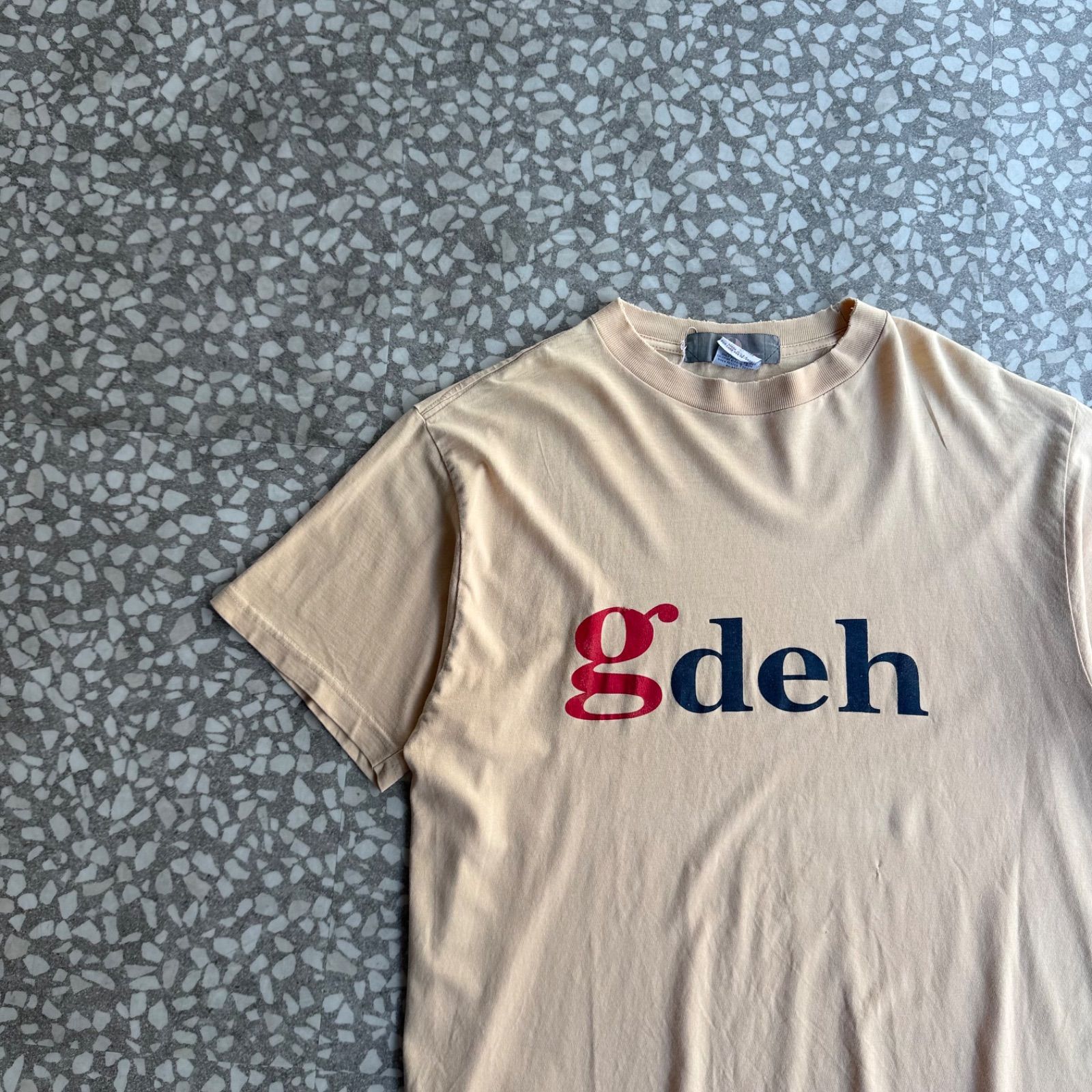[ Archive アーカイブ Y2K ] GOOD ENOUGH / 90’s- gdeh T-shirt size XL グッドイナフ　他社ボデイ　初期　半袖Tシャツ　オーバーサイズ　アーカイブ　裏原　 当時もの　NIGO