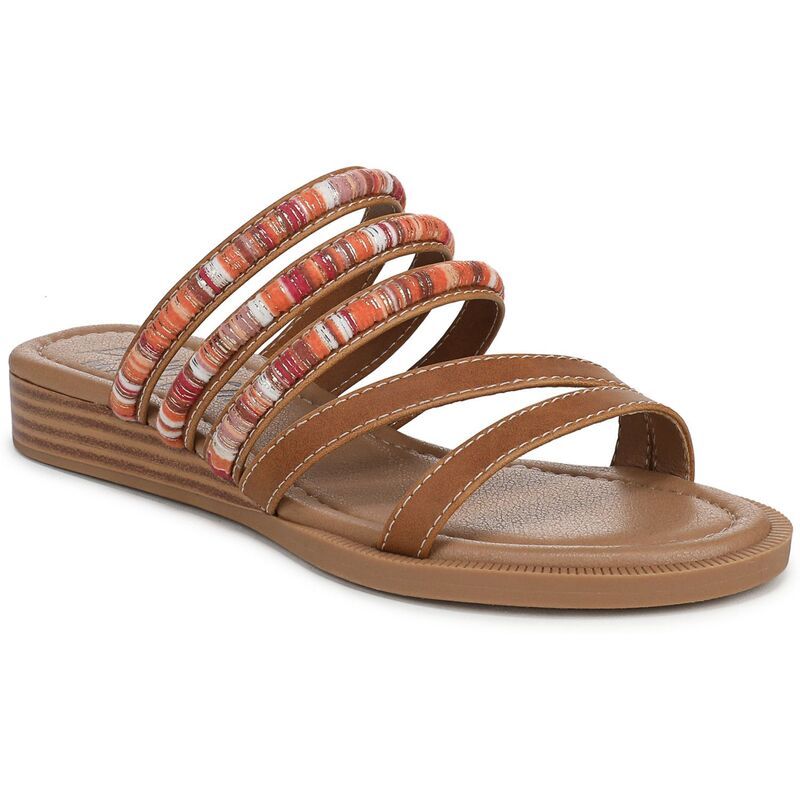 ブローフィッシュマリブ レディース シューズ サンダル レザー フェイクレザー Blowfish Malibu August Womens Faux Leather Slide Sandals Tan