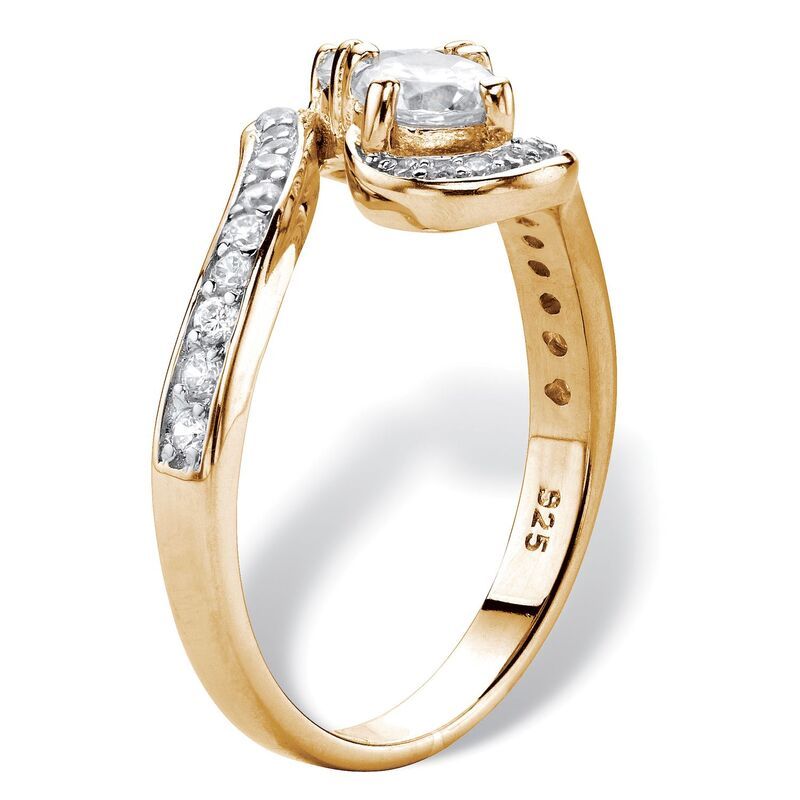 パームビーチジュエリー レディース アクセサリー リング PalmBeach Jewelry 139 TCW GoldPlated Sterling Silver Cubic Zirconia 2St