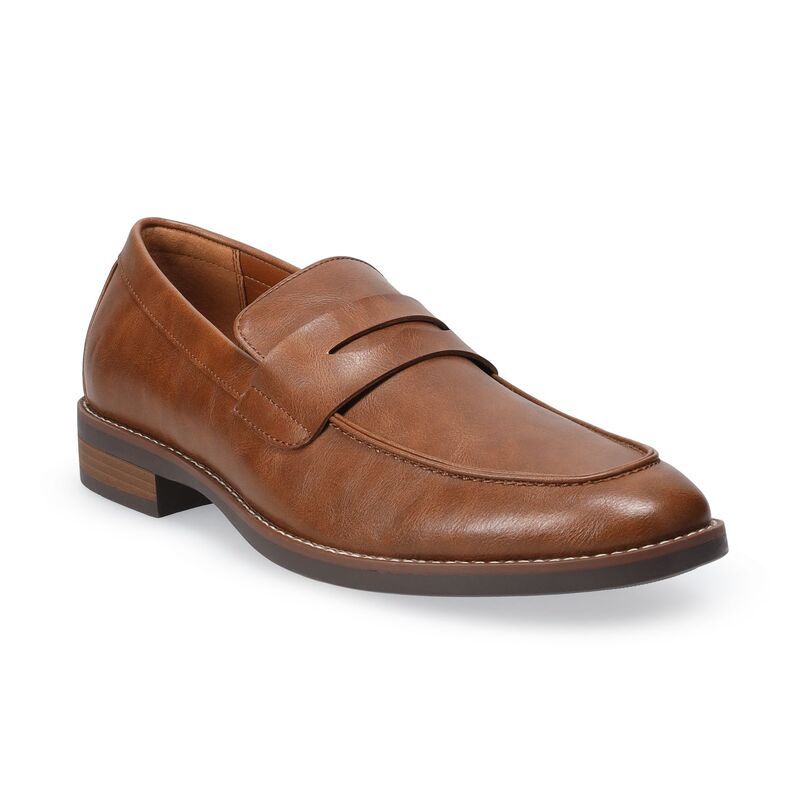 アプトナイン レディース シューズ スリッポン・ローファー Apt 9 Scottie Mens Penny Loafers Brown ブラウン