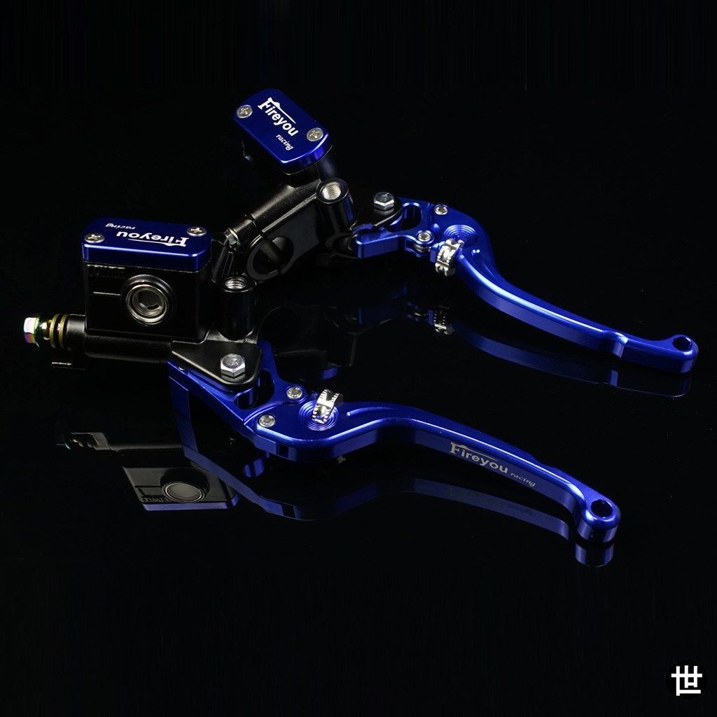 ブレーキクラッチ調整レバー油圧ポンプオートバイマスターシリンダーハンドルバーレーシングヤマハカワサキフロントリアレバーブレーキ