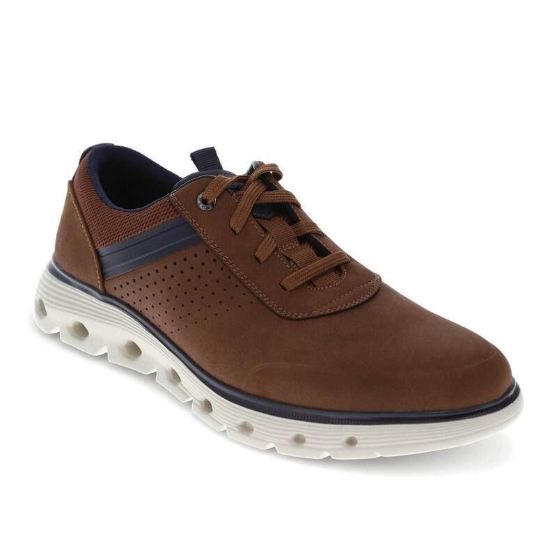 ドッカーズ レディース シューズ オックスフォード スニーカー レース Dockers Fowler Mens CasualaceUp Sneakers Dark Tan タン