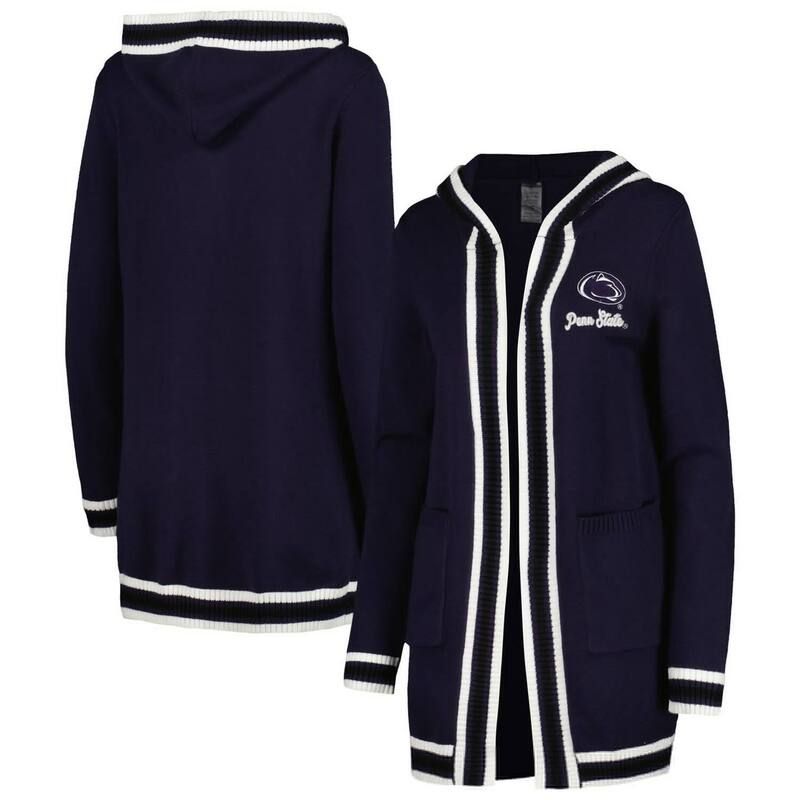 ゲームデイ・クチュール レディース アウター ニット・セーター カーディガン Womens Gameday Couture Navy Penn State Nittany Lions One More