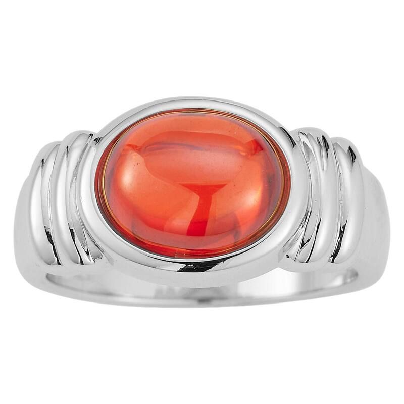 ウィンクス レディース アクセサリー リング WINX Oval Bold Cubic Zirconia Ring Silver Tone シルバー
